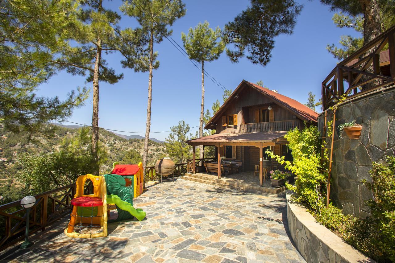 Ricky Chalet Near Troodos Spilia Exterior photo